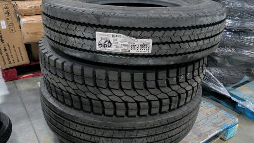 3 semi tires