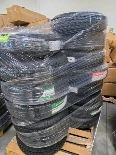 15 trailer style tires with rims