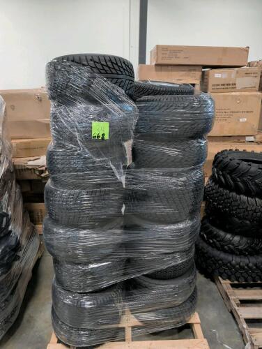 34 small golf cart/ATV tires