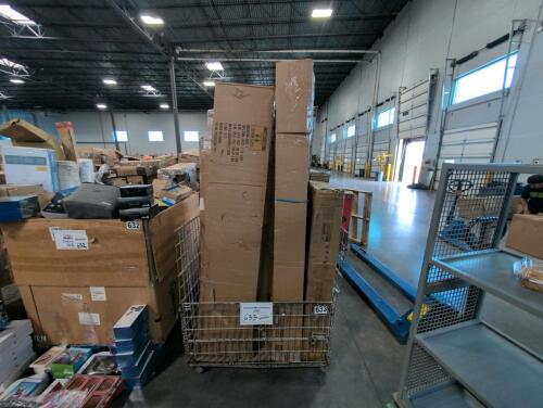 Misc furniture, metal brackets, mattress, garvee and more