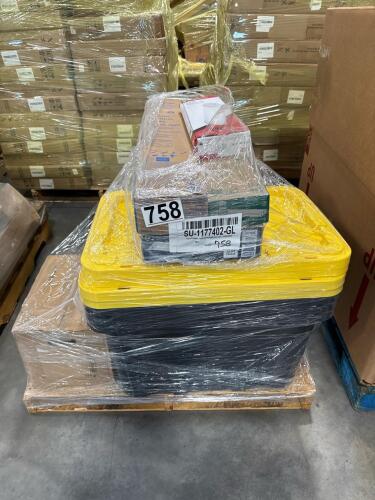 LED lighting, tv, storage tote and other products