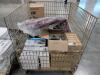 electronics: wet and dry spot carpet washing machine, HP printer, vevor item, single Bass 12-in vented, 3D printer filament, Westinghouse pressure washer, toner, nord bag, and more toner
