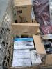electronics: wet and dry spot carpet washing machine, HP printer, vevor item, single Bass 12-in vented, 3D printer filament, Westinghouse pressure washer, toner, nord bag, and more toner - 2