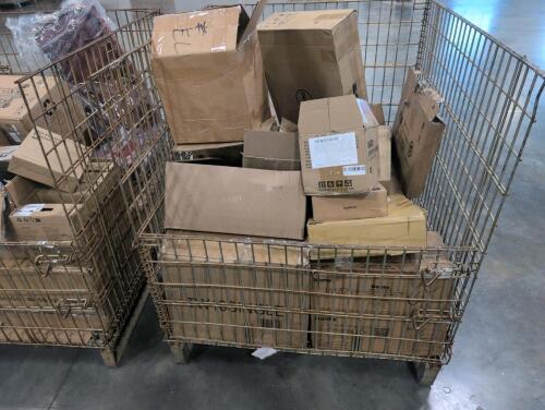 electronics: printing filament, gsp nexgen, zebra zd621 printer, toast go3 charging.com smart bird feeder, computer monitors: Dell, p2425h, and e222h, two box LED selectable light type 3 and more