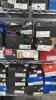 high end clothing & accessories. Shoes, including Adidas, Vince, Camuto, Converse, BAFFIN, Tony Loma, Azalea Wang, Ferragamo, POTRILLO boots, OOFOS, Oakley, sunglasses, miscellaneous, multiple pair, sunglasses, Honda jacket, three pieces, Patagonia, purs - 12