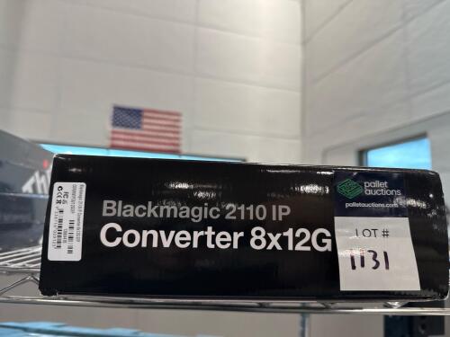 Black magic 2110 IP converter 8x12g sfb