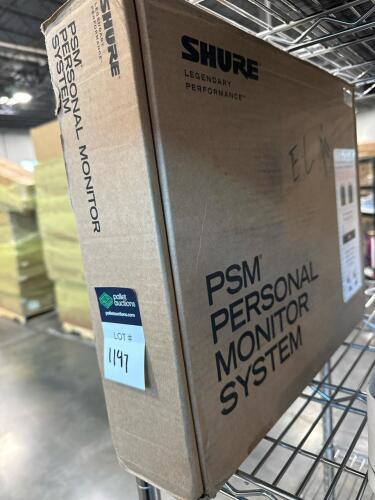 shure psm personal monitor system
