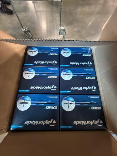 case of TaylorMade distance plus golf balls