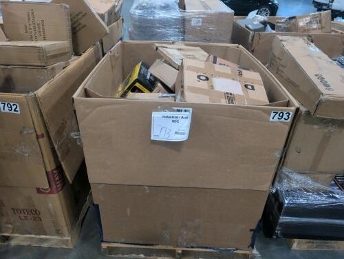 Industrial/automotive, Fatboy pump, Ford part, gorilla cart tire, DEPO light Stanley battery charger, & More