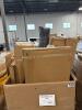 Panels, Lawnmower deck, rug, miscellaneous furniture