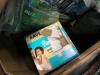 Multiple dumpster bags, pampers, chair, dog nail scratcher, Melissa and Doug reusable paper, chair, bucket, hover board, seat covers, & More - 5