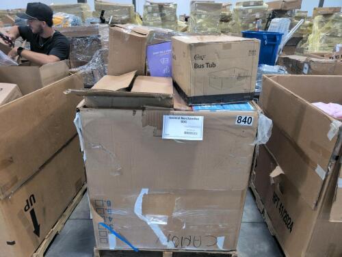 Diapers, bus tub, exam gloves, beverage dispenser, rolled foam, cork globe, & More
