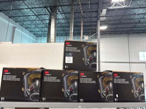 Five &ndash;3M Scott vision C5 full face piece