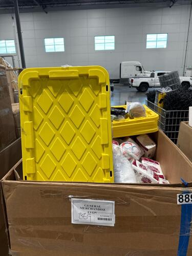 Soccer balls, storage totes, wallpaper, neck pillow, napkins, mopheads, & More