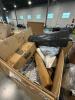 Paper , wagon, foam pad, king sheet set, fork pick, chair, and more