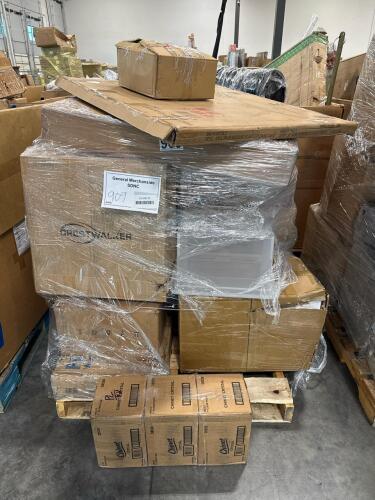 Crest Walker, clear plates, storage tote, NORTON scrubbing pads, VRDEK, & More