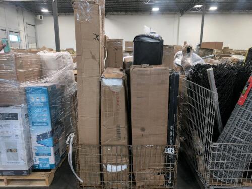 Power cage, miscellaneous furniture, E bike, floating shelves, mattress, & More