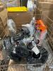 Conduit, pressure washer, Makita used drill, hydraulic cart, motor, & More