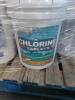 Pallet of chlorine tablets, pool power powder pro, UV guard stabilizer conditioner, & More - 3