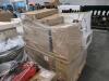 Box of NUVBAR resistant bands, Taylor/cultivator, refrigerator, Ashley design chair, storage cart, mattress, & More - 5