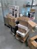 Electronics: VEVOR magnetic bass drill, SCEPTR monitors, keyboard replacement panels ninja detect kitchen system, AC unit, ninja blender, battery, ALTRONIX, outdoor camera, bump box, heat press, Canon PIXMA printer, speaker, DBX, & More - 5