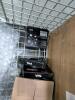 Electronics: VEVOR magnetic bass drill, SCEPTR monitors, keyboard replacement panels ninja detect kitchen system, AC unit, ninja blender, battery, ALTRONIX, outdoor camera, bump box, heat press, Canon PIXMA printer, speaker, DBX, & More - 15