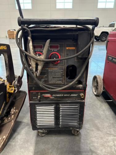 Lincoln electric power MIG255 &ndash; C welder , used