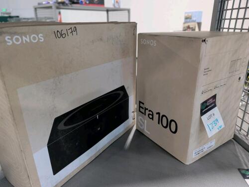 sonos amp and sonos Era 100 SL