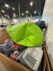 Rope, camera, BORA rip guide, beanbag, VIG O, backpack, kids toys, towels, large blanket, kids swimming pool, skateboard deck, bottles, & More - 7