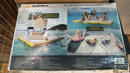 Inflatable dock, transformer, car seat, garbage can, & More