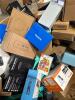 Electronics: headphones, beats, keyboards, small RIG, 3-D printing filament, Vivint doorbell cameras, Nintendo switch games, home speakers, Wi-Fi extender, clock, Rio link, phone charger cables, PS4 games, PS5 game, phone case, GPS trackers, TONIES, camer - 7