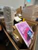 Books, speedball Breyer, mini brands, art, storage bin, hangers, lighting, fire blanket, fan, & More - 12