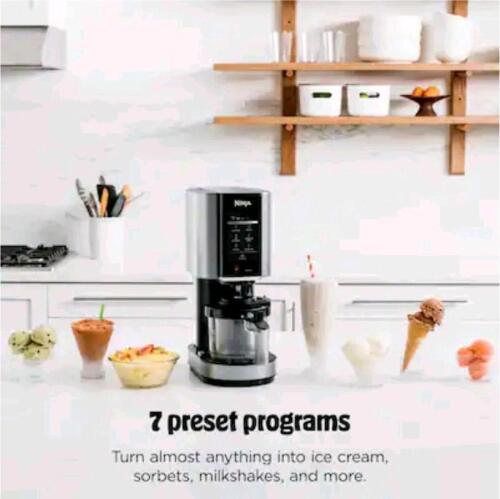 ninja creamy 2 in 1 ice cream maker