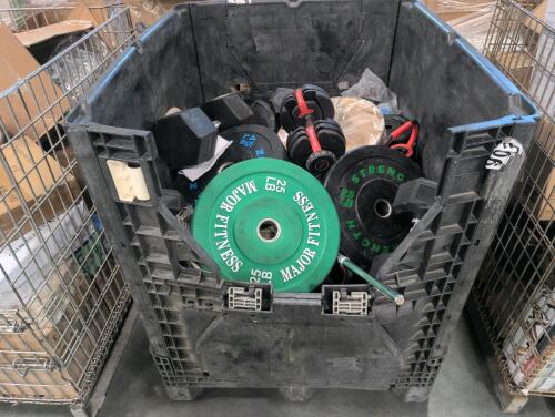 Bin of weights