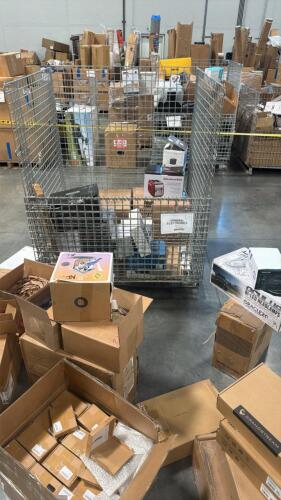 Electronics: Canon printer, RODE microphone, KitchenAid toaster, ninja smart air fryer, oculus headlamps, grand stream phones, monitors, EVO works adapters, Milwaukee pliers, robot vacuum, ATT &ndash; LP60X turntable, headphones, camera system, Bird buddy, Fli