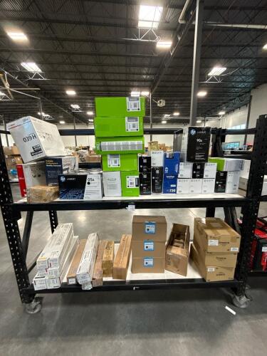 Rolling rack of toner cartridge