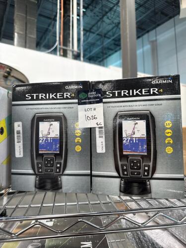2- Garmin striker FOUR