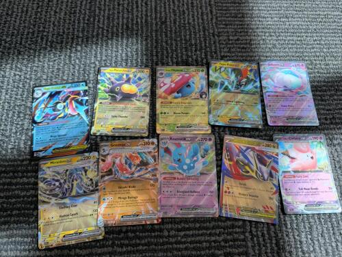 10 Pokemon ex/v/FA