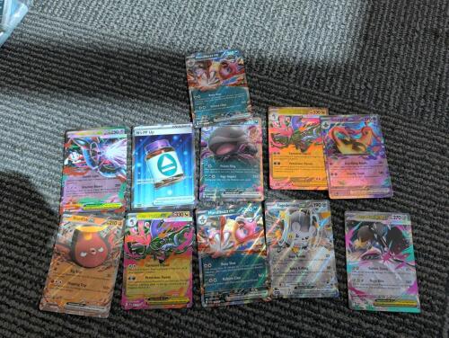 11 Pokemon ex/v/FA