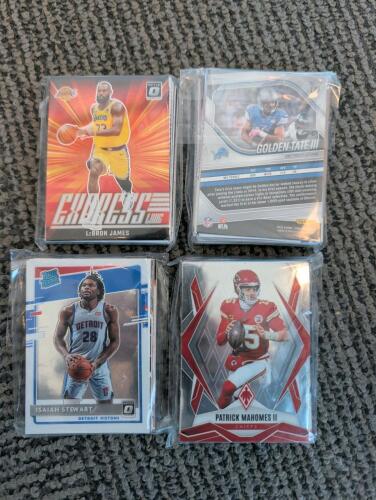 100 mystery sporting cards