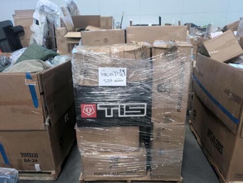 Pallet of rims
