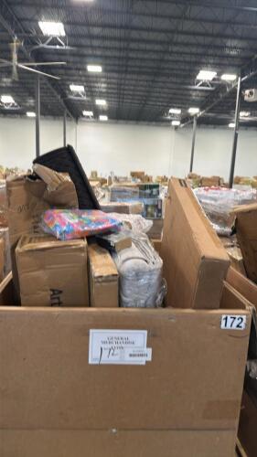 Welcome MAT, artificial olive tree, blinds, towels, the pod company ice trays, bed skirt, Mickey Mouse, rug, backpack, & More