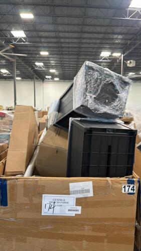 Planter boxes, miscellaneous furniture, telescoping flagpole, bedding, & More