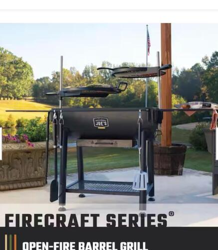 Oklahoma Joe's fire craft barrel Grill