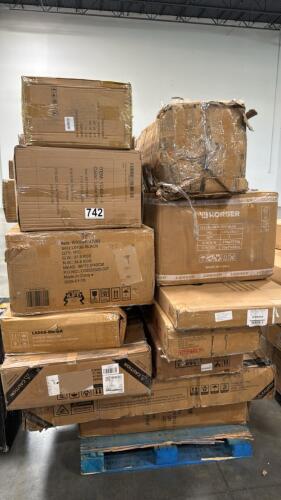 Korser chair, misc furniture, treadmills, & More