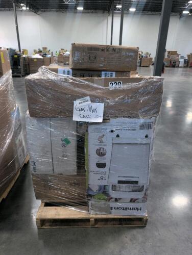 Hamilton Beach 18-in dishwasher, Small black dresser, best way steel, promax pool and more