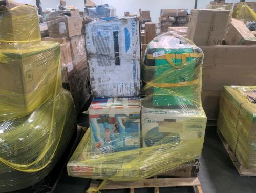 five-tier deep storage rack, double slide shark attack appears to be a customer return, media, air conditioners and more