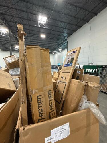 window shutters, taylormade IRG bomber iron and golf balls, garden potting bench, kspeed item, 75 gallon black deck box, and more