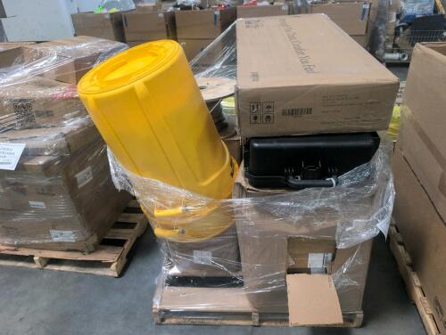 brute garbage cans, Black case, Windsor wire, and more