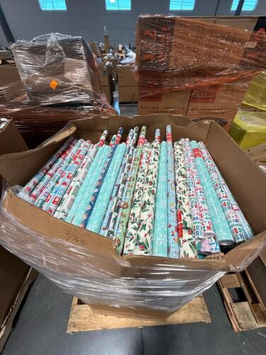 gift wrapping paper